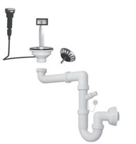 SINK SOLUTION Sifon POP-UP 1x 3 1/2" prostorni